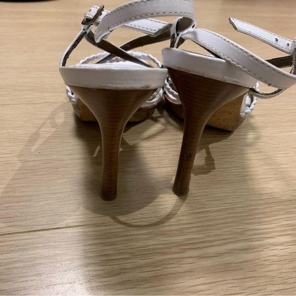 Aldo White Strappy Heels - Picture 3 of 7